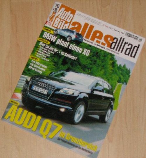 VW Golf Country in der Zeitschrift Auto BILD alles allrad 09/2005